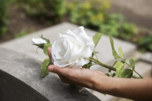 Hvilke blomster benyttes ved en begravelse?